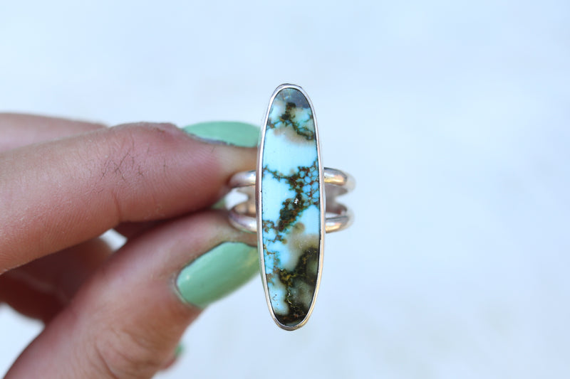 Size 7 Kingman Turquoise Ring