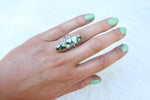 Size 7 Kingman Turquoise Ring