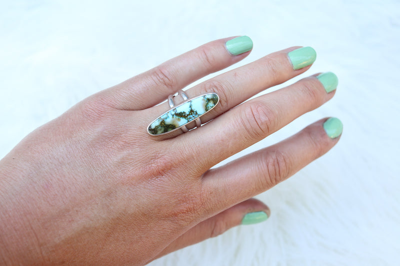 Size 7 Kingman Turquoise Ring