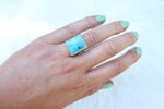 Size 7 Emerald Valley Turquoise Ring