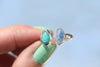 Size 8-9 Australian Opal x Royston Turquoise Ring (Adjustable)