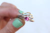 Size 7 Pink Tourmaline Stacker Ring Set