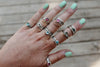 MTO: Gemstone Ring Sets (3 Bands)