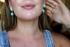 Sonoran Mountain Turquoise Mismatched Stud Earrings