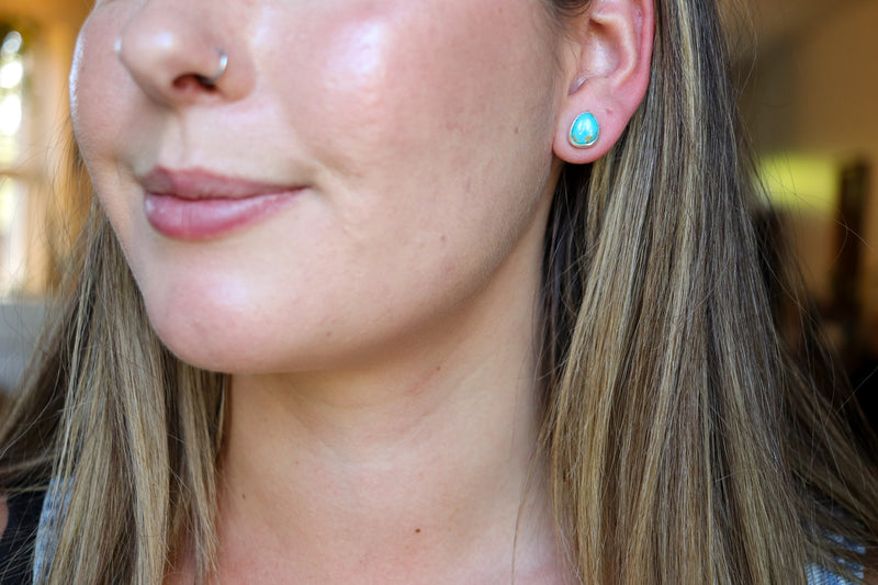 Sonoran Gem Turquoise Stud Earrings 1