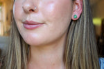 Sonoran Gold Turquoise Stud Earrings 2