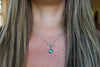 Snowville Variscite Toggle Clasp Necklace