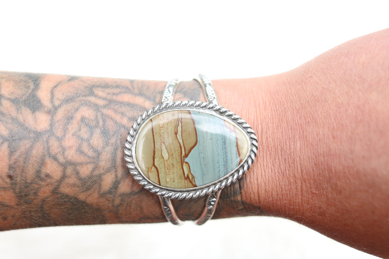 Owyhee Jasper Cuff (6 inches)