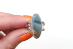 Size 6.5 Blue Mountain Jasper Ring