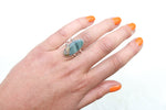 Size 6.5 Blue Mountain Jasper Ring