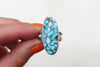 Size 9 Kingman Turquoise Ring