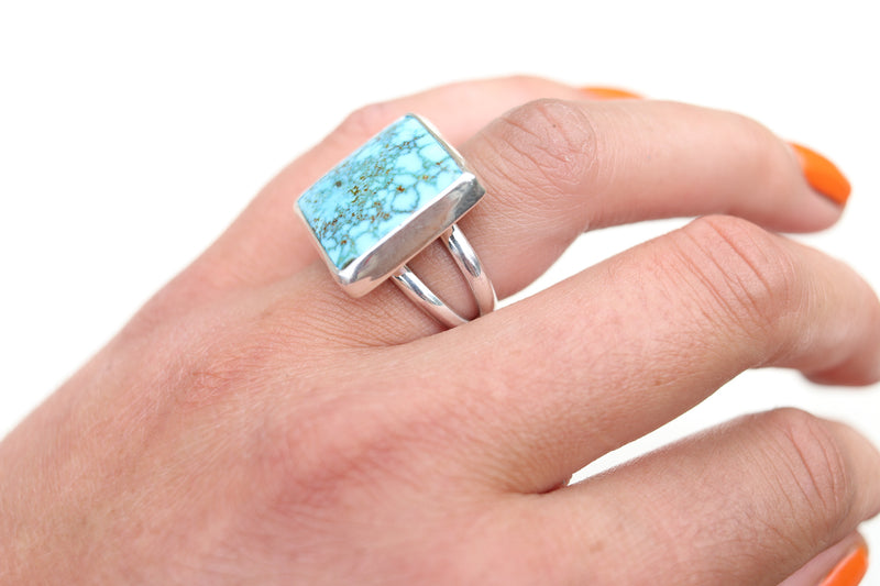 Size 7 Kingman Turquoise Ring