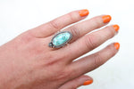 Size 6 Sonoran Gold Turquoise Ring