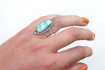 Size 6 Sonoran Gold Turquoise Ring