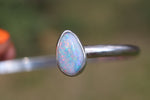 Sonoran Gold Turquoise x Australian Opal Cuff (6 inches)