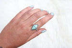 Size 10 Treasure Mountain Turquoise Ring