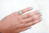 Size 4.5 Carico Lake Turquoise Ring