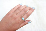 Size 10 Carico Lake Turquoise Ring