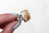 Size 8 Fossilized Coral Ring