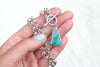 Morenci Turquoise Toggle Clasp Necklace