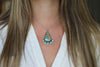 Royston Ribbon x Royston Turquoise Necklace