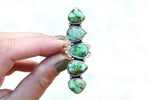 Size 9 Stacked Turquoise Ring