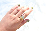 Size 9 Owyhee Jasper Ring