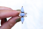 Size 5.5 Triple Opal Ring