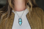 Double Turquoise Mountain Necklace