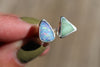 Size 6.5-7.5 Opal x Turquoise Ring (Adjustable)