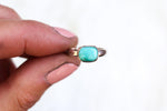 Size 5 Carico Lake Turquoise Ring