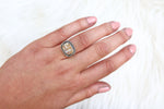 Size 5.5 Graveyard Point Plume Agate Ring