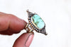 Size 6 Carico Lake Turquoise Ring