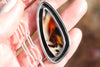 Montana Agate Hoop Necklace