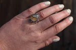 Size 7 Carlina Picture Jasper Ring