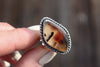 Size 7.5 Montana Agate Ring