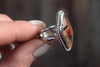 Size 7.5 Montana Agate Ring