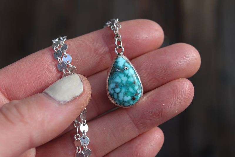 White Water Turquoise Necklace