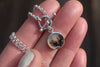 Dendritic Agate Toggle Clasp Necklace