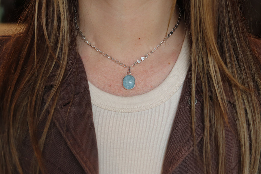 Aquamarine Necklace