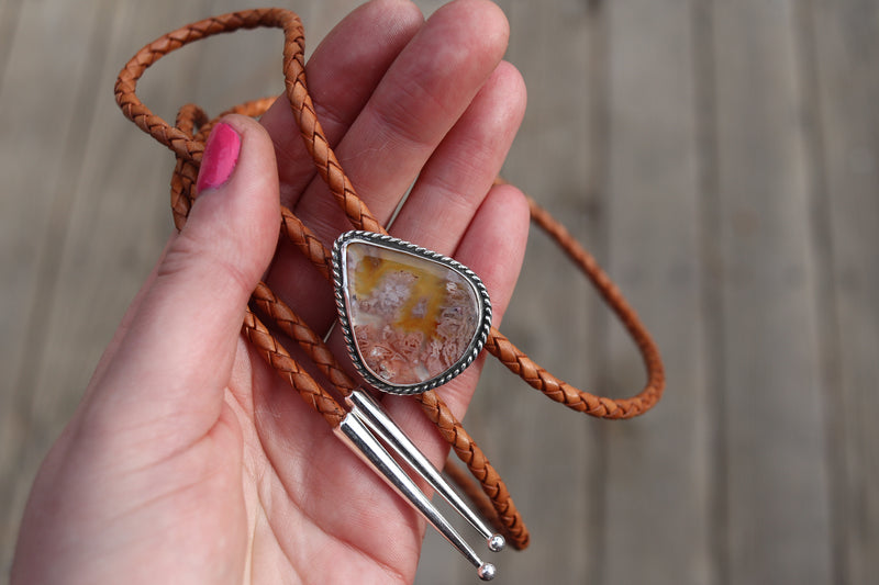 Turkish Stick Agate Bolo