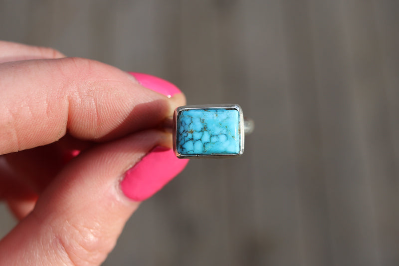 Size 5 Kingman Turquoise Ring