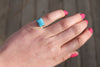 Size 5 Kingman Turquoise Ring