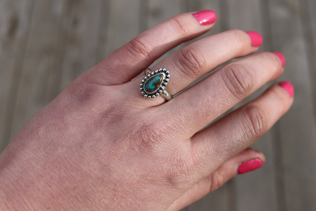 Size 6 Royston Turquoise Ring