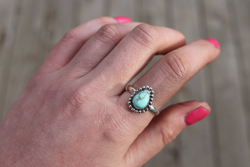 Size 10 Royston Turquoise Ring