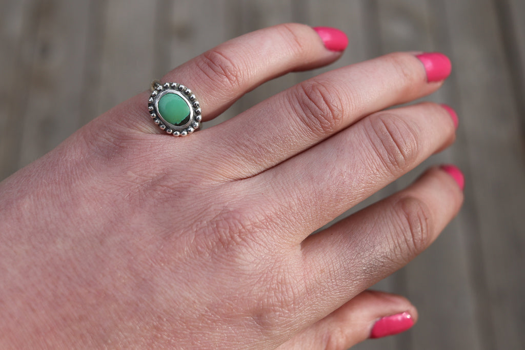 Size 5 Hubei Turquoise Ring