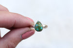 Size 6.5 Sonoran Gold Turquoise Ring