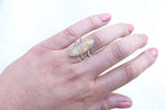 Size 6 Graveyard Point Plume Agate Ring