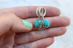 Sonoran Gem Turquoise Lever Back Earrings 4