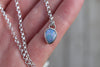 Opal Lariat Necklace